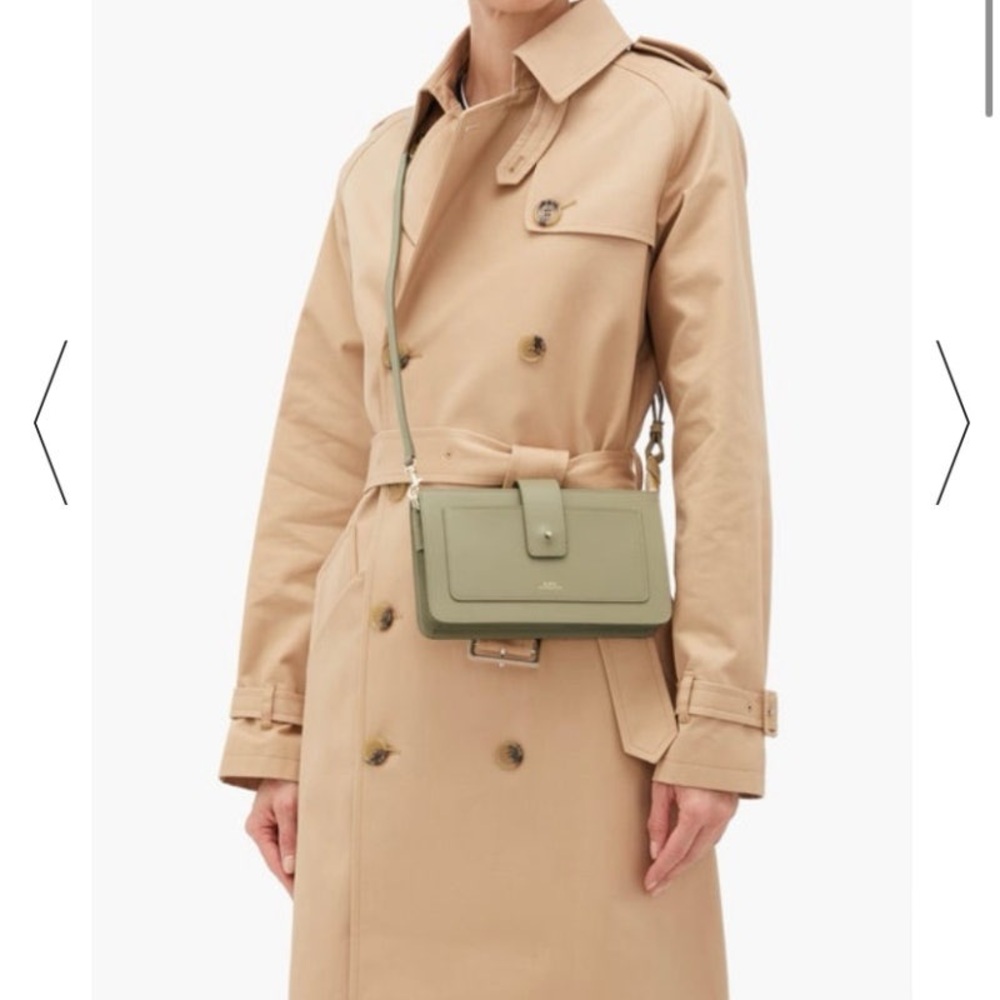 NEW! A.P.C. Albane clutch